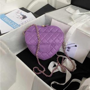 7A Heart Bag 5a Quality Mini Shoulder Women Pure Vintage Hardware Cloudy Real Leather Fashion Five Colors Ngcjg