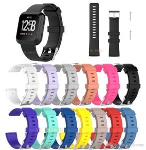 Fitbit Versa Bileklik Bileği Strap Smart Watch Band Strap Yumuşak Saat Bandı Yedek Smartwatch Band9943485