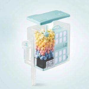 Zubehör für Aquarienfilter, leiser Aquariumfilter, tauchbarer Luftpumpen-Biochemischer Filter für Aquarien, Aquarium-Wasserfallfilter