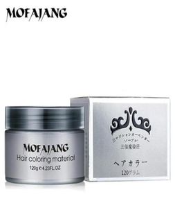 Mofajang Saç Balmumu Saç şekillendirme Mofajang Pomade Güçlü Stil Geri Destekleme Pomade Balmumu Büyük İskelet Slicked 120pcscarton Kutusu 7 Colo4143350