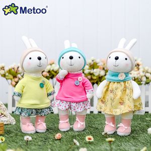 Metoo Yeni Q Edition Mi Tu Bebek Stokta Toptan Sevimli Tavşan Peluş Oyuncak Bebekleri Çocuk Oyuncakları
