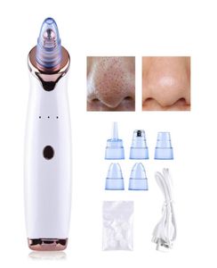 Pore ​​Cleaner Blackhead Nos nos twarz głębokie oczyszczanie próżniowe narzędzie ssanie twarzy Diamentowe Dermabrazion Urządzenia opieki osobistej 3706129