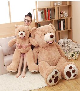 130 см огромный большой американский медведь, мягкая игрушка, плюшевый мишка без вещей, подарок для детей и взрослых, 422458375