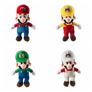 The factory wholesale 4 styles 30cm big nose Luigi plush toy animation game peripheral doll children's gift