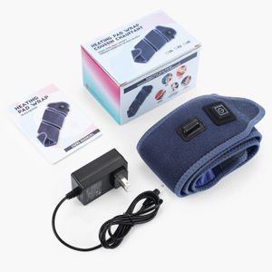 Elektrisk uppvärmningsplatta för armbåge handled Joint Support Brace Compress Relief Pain Foot Ben Knä Massager Armband Bälte 240314