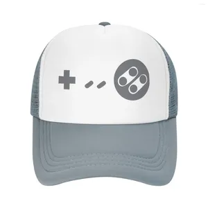 Boll Caps Controller Personlig Mesh Cap Men's Sorority Hat Novelty Gift Control Digital Roller Design Mashup Troll