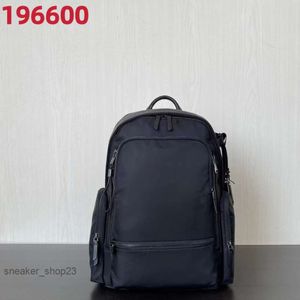 Backpack Tum1 Mens Tubi -Chestbag Designer Moda Top Inicjały Nowe kobiecie seria Voyageur Lekki komputer Commuter 196600 196600