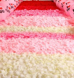 7000 PZ Petali di rosa artificiali Fiore di seta per la decorazione di nozze Accessori per feste fai da te Compleanno San Valentino Supplies7721320