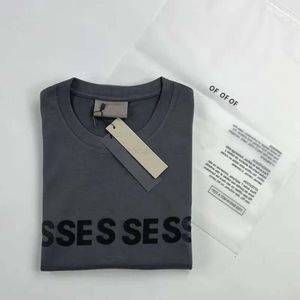 Esse Tshirt Mens Camiseta Designer Camisetas Verão Moda Simples Sólida Carta Preta Impressão Camisetas Casal Top Branco Homens Camisa Casual Solto Mulheres Tees 1au5y