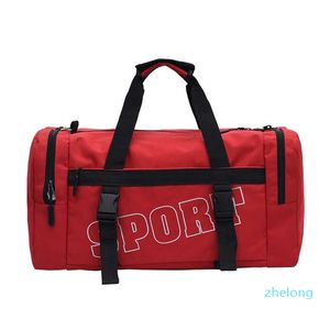 Eine Schulter tragbare Reisetasche Oxford Tuch Gepäckaufbewahrung Sport Internat große Kapazität Fitness