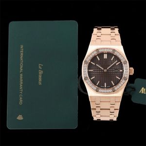 FZ 67651or Motre Be Luxe 33mm Swiss F04111 Quartz Movement Steel Case Diamond Watch Women Watchs armbandsur Relojes 01