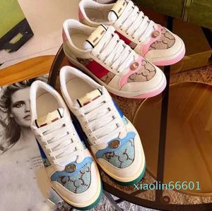 2024 Women's Trainer Sneaker Marker Massion Retro Dirty Leather Men High