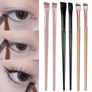 Makeup Brushes 1st Brow Contour Brush Eyebrow Eyeliner Portable Small Angled Liner Women Cosmetics Tools Tools