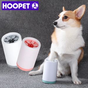 Аксессуары HOOPET очиститель для кошек, чашка для чистки ног для собак, инструмент для чистки кошек, пластиковая щетка для мытья, шайба для лап, аксессуары для домашних животных для собак