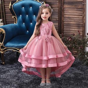 Mädchen Kleider Zeremonie Kleid Blütenblatt Prinzessin Lange Formale Erstkommunion Kinder Party Elegante Kinder Für Hochzeit Geburtstag