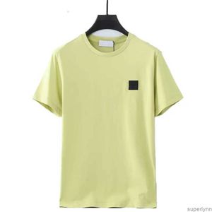 ストーンメンズTシャツ新しいデザインアイランド卸売ファッションTシャツメンズヘビーコットンソイルドメンズ衣類半袖。hq6x
