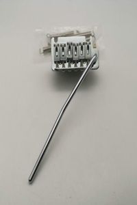 Silver Electric Guitar Tremolo Twopoint Guitar Bridge Single Vibrato Suitable for ST guitar8167338