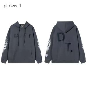 Gallerydept Hoodie Designer Hoody Alphabet Print Trendy Trend Básico Moda Casual Solto Curto Gallerys Dept Meia Manga Camisetas de alta qualidade Gallary Dept Hoodie 3797