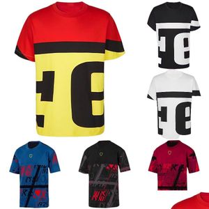 Motosiklet kıyafetleri 2023 F1 T-Shirt Forma 1 Yaz Erkekler Kısa Kollu Açık Mekan Yarış Aşıkları Tişörtler Hızlı Kurucu MTB Jersey Plus Boyut T OSTSXJ