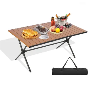 Camp Furniture Multi-Purpose For Patio Outdoor Table Garden Low Height Portable Folding Travel Camping Outdoor/Indoor Picnic Backyard