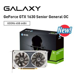 갤럭시 100% 새로운 GTX 1630 GTX1630 그래픽 카드 GDDR6 게임 데스크톱 컴퓨터 PC 비디오 카드 64 비트 4GB NVIDIA GPU PLACA DE VDEO