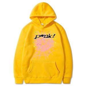 Spider Web wydrukowane na męską koszulę sportową Harajuku Street Clothing Top Casual Hoodie