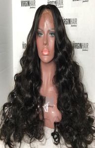 Customized 10A Human Hair Wigs For Black Women Brazilain Peruvian Big Bodywave Loosewave Full Lace Wigs And Lace Front Wigs1186656