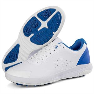 HBP Non Brand оптовая цена Большой размер 35-47 Спортивная обувь для гольфа Оптовая Мужская ультра водонепроницаемая профессиональная прочная обувь для гольфа