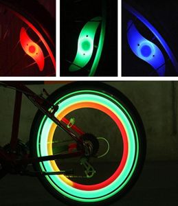 LED Bike Lights Bicycle Spoke Light Accessories Waterproof Flash Lamp Bright Bulb Cycling Wheel Tire Spoke Lighting 4 Colors8236254