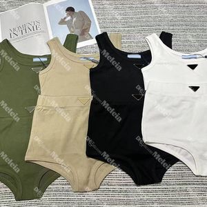 Sport Croped Tank Top Women Cotton Camis Designer Vest Set Summer Two Piece Yoga Outfits