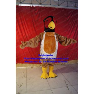 Trajes de mascote marrom faisão comum Phasianus Colchicus Phasianidae mascote traje personagem folheto distribuição imagem promoção zx1638