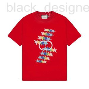 T-shirt da uomo firmate Versione alta G Family Primavera/Estate 520 Serie speciale Shine Stampate in puro cotone a maniche corte Marchio di moda Guangzhou per uomo e donna VHR7