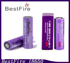 Batteria fire18650 Batteria agli ioni di litio 35A 2500mahBatterie Vape adatte a Kanger Dripbox Toptank Mini Mods 02041369423076