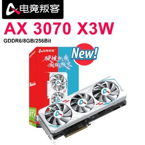 AX NEW RTX 3070 RTX 3070 TI 8GB 그래픽 카드 19GBPS 8PIN 8NM 256BIT GDDR6 NVIDIA GPU 비디오 카드 게이머 Placa de Vdeo AccessOrie