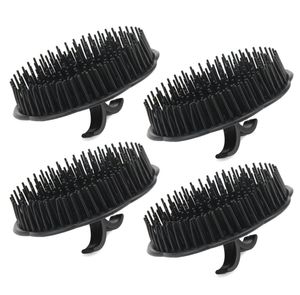 Saç Fırçaları L Mens Şampuan Fırçası Kafa Derin Temizlik İçin Florated Duş Tomberi Plastik Büyüme Sakal PE Saçkar