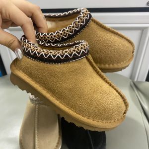 أستراليا تسمان الثاني slippers tazz أحذية الكستناء فراء الشرائح من جلد الغنم shearling الكلاسيكية Ultra Mini Boot Boot Winter Winter Boots slip-on