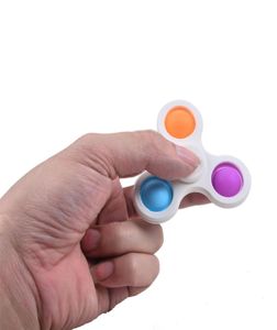 Pioneer silicone dedo superior 2 em 1 brinquedos empurrar bolha crianças pressionando placa dedo jogo de tabuleiro puzzle brinquedo h41reoo4068890