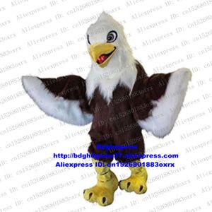 Mascot Costumes Long Fur Eagle Hawk Tercel Tiercel Falcon Vulture Mascot Costume Cartoon Character Student Activity Album of Painting Zx1835