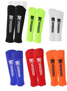 1 par Sports Soccer Shin Guard Pad Sleeve Sock Leg Support Football Compression Calf Sleeve Shinguard för vuxna tonåringar barn3234313