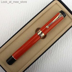 Fountain Pens Fountain Pens Business JinHao 100 Acrylic Fountain Pen Color Spin with Jinhao 0.5mm Nib Calligraphy Office Supplies Pen Q240314