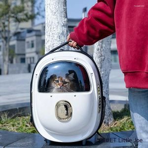 Transportadores de gatos Sistema de ar da PIEK MEIA JANELA PET PET BACKPACK SPACE SPACE SACO PORTÁLO