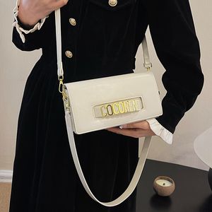 여자 가방 유행 패션 여성 가방 싱글 어깨 크로스 바디 체인 백 레터 핸드백