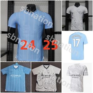Koszulki piłkarskie Haaland 24 25 de Bruyne Phillips Man Grealish Ferran City Mahrez Foden Bernardo Joao Cancelo Z Rodrigo Football Shirt Men Kit Sets Munds 2024