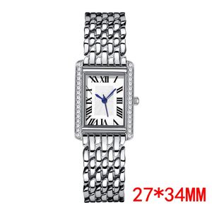 Orologi di design di alta qualità per donna uomo orologio da serbatoio in acciaio inossidabile 904l movimento al quarzo luminoso sportivo orologio moissanite coppie stile sb070 C4