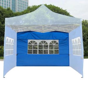 Nets Canopy Tent Side Wall Replacement Sun Shade Wrap Cloth Waterproof 210D Oxford Cloth Blue Red white Color Gazebo Accessory