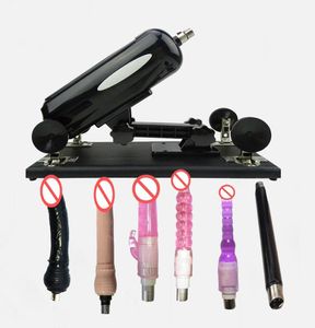 Verbesserte Version Automatische Sexmaschine für Frauen Mit vielen Dildos Spielzeug automatische einziehbare Pumppistole H17945740