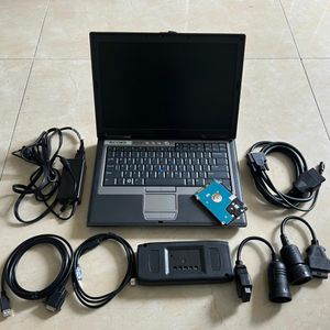 D630 Laptop 4GB RAM och ET3 Kommunikationsadapter III USB ET3 Diagnostisk gränssnitt Flash HDD/ SSD för CAT Diagnose Kit