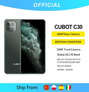 Cubot C30 48MP 쿼드 AI 카메라 8GB256GB 32MP 셀카 스마트 폰 글로벌 4G LTE HELIO P60 NFC 64 인치 FHD 4200MAH Android 101662604