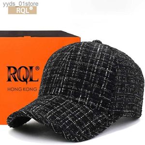 Ball Caps Fashion Baseball C For Women Ladies Warm Winter Hat Slattice Luksusowa marka Projekcja Praktyka Snback Trucker L240315