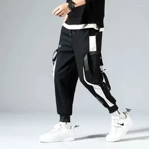 Herrenhose, trendige gestrickte Sport-Leggings mit Kordelzug, Basketball, vielseitig, lockerer Schutz